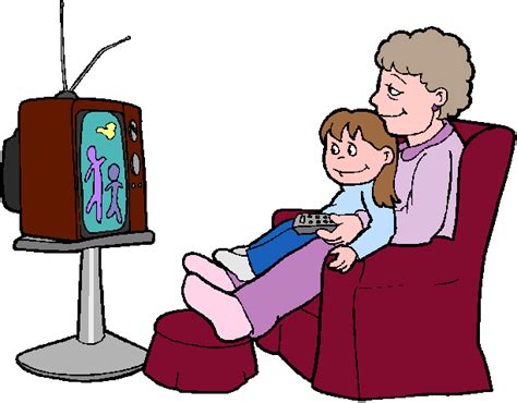 Free Clipart Of Kids Watching Tv Watching Tv Drawing Easy Png Images