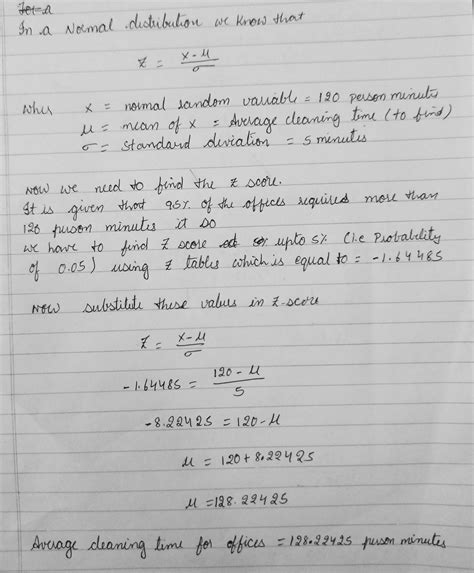 [Solved] Sparkly Cleaning Co. has found that standard size offices have