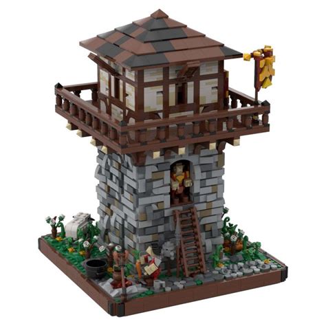 Moc 111759 Roman Limes Watchtower Medievalbrick