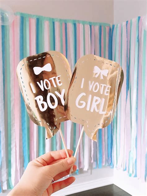 Our Baby Gender Reveal Party Diy Party Decor Ting And Things