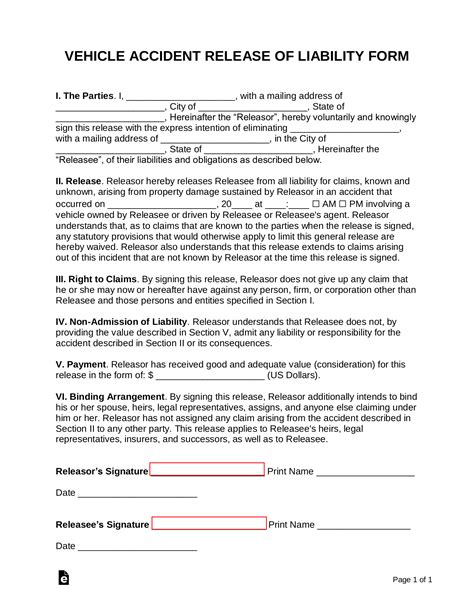 Settlement Agreement And Release Of All Claims Template