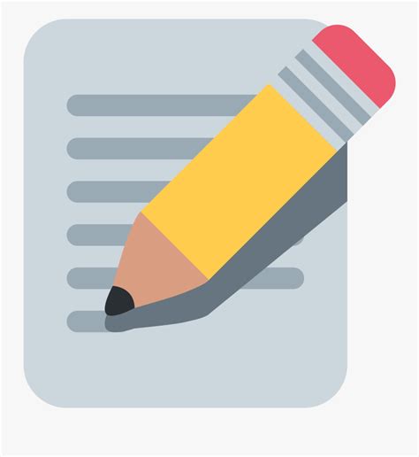 Write It Down Paper And Pencil Icon Png Free Transparent Clipart