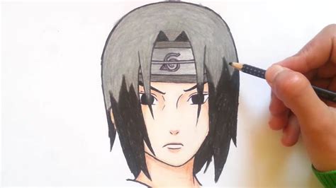 رسم ايتاشي اوتشيها من انمي Naruto خطوة بخطوة Youtube