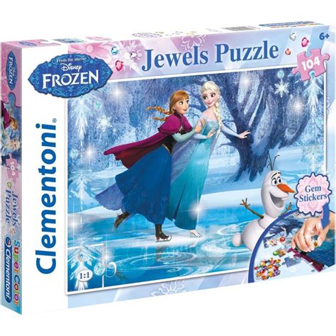 Clementoni Disney Puzzle Supercolor Jewels Froz Maxíkovy hračky