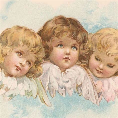 Pin By Marizella Love It On Vintage Graphics Angel Art Cherub Angel