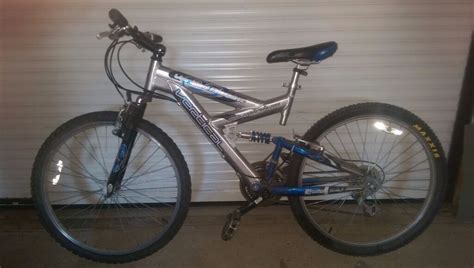 Vertical Descent 18 Inch Mountain Bike 21 Speed Front And Back Suspension