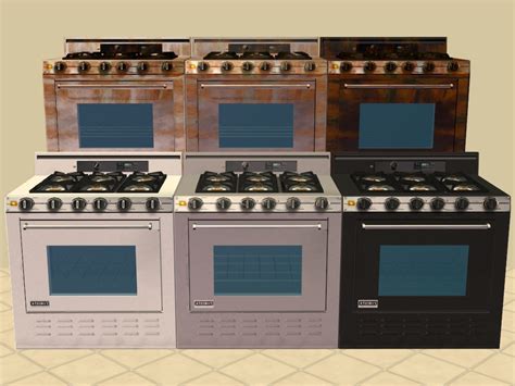 Mod The Sims Base Game Kitchen Appliance Recolours