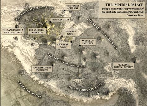 Published Maps Of Terra 30k40k R40klore