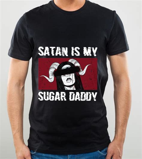 pretty satan is my sugar daddy satanism shirt kutee boutique