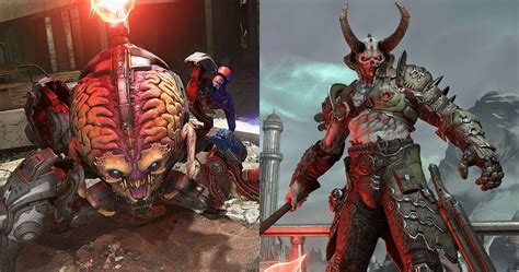 10 Most Horrific Demons In Doom Eternal Game Rant