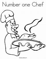 Chef Coloring Koki Masak Tukang Cook Number Worksheet Baker Twistynoodle Cursive Built California Usa Noodle Grow Login Favorites Change sketch template