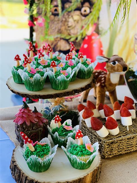 Enchanted Fairy Garden Cupcakes Fairy Garden Birthday Party