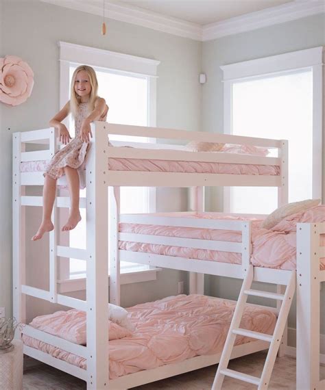 40 Cute Triple Bunk Bed Design Ideas For Kids Rooms To