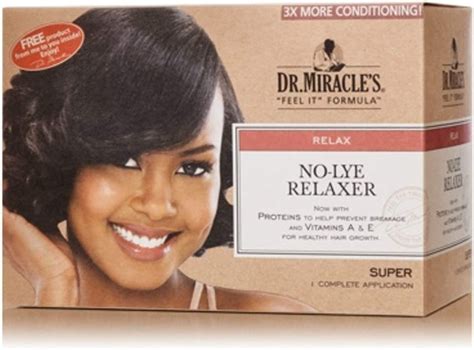Dr Miracles Feel It Formula Thermalceutical Intensive No Lye Relaxer