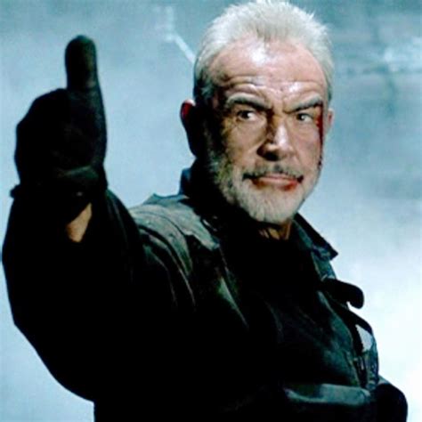 Sean connery as john patrick mason in the rock (1996). Sean Connery's Most Memorable Movie Roles