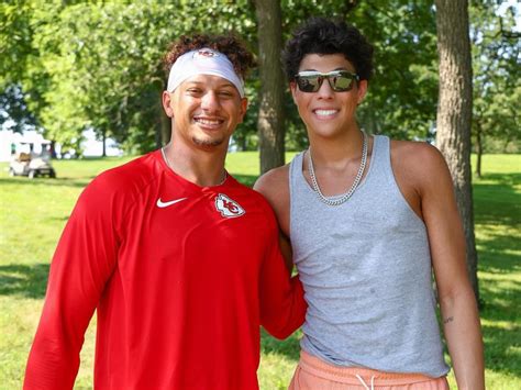 Who Is Patrick Mahomes Brother All About Jackson Mahomes