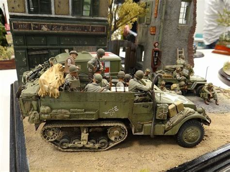 Us Half Track 135 Scale Models Military Diorama Military