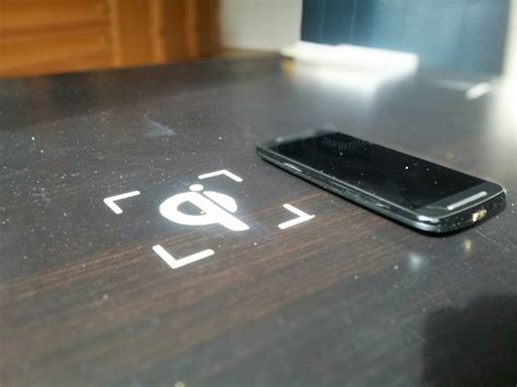 (check out the full build video for all the details on that.) hidden ikea-table built-in Qi wireless charger for ...
