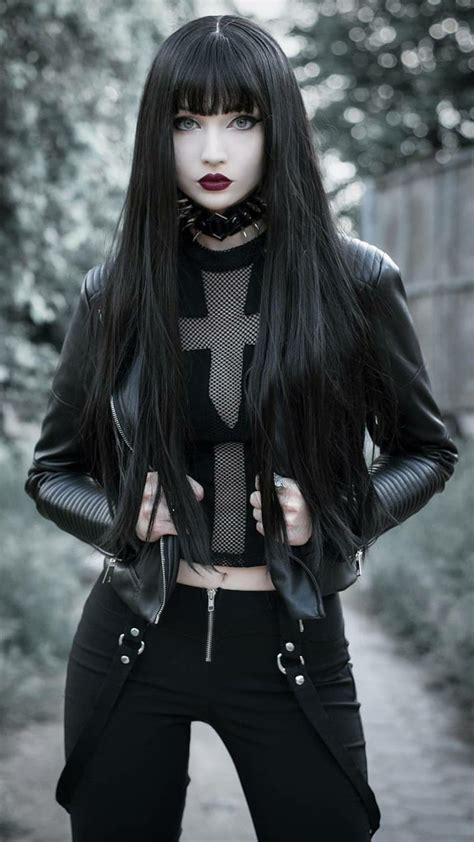 Pin By Metal On Anastasia Gothic Outfits Fashion Hot Goth Girls