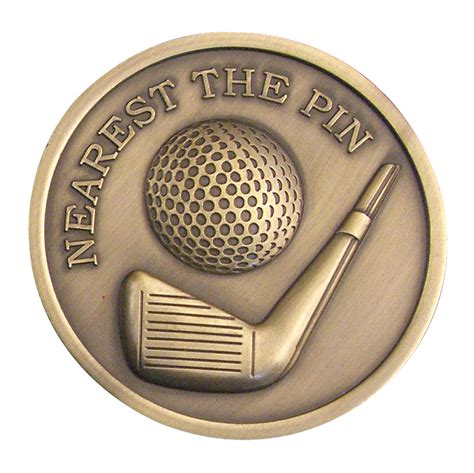 Beautiful Nearest The Pin Golf 70mm Medal Mp304 Longest Drivenearest
