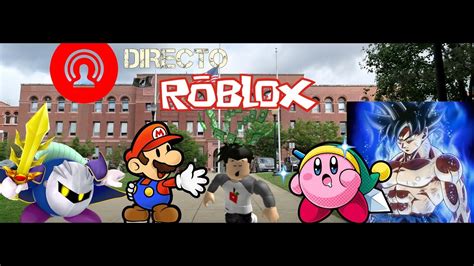Explorando Mundos De Roblox En Directo Youtube