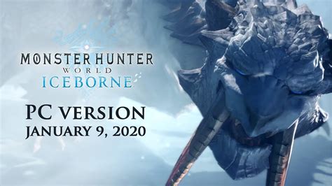 Annunciata La Data Di Uscita Di Monster Hunter World Iceborne Per Pc Mmo Arena