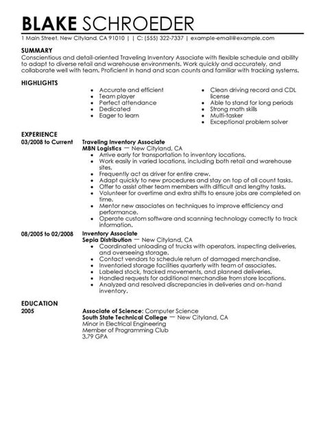 Maersk business partner cover letter example. Best Traveling Inventory Associate Resume Example From Professional Resume Writing Service