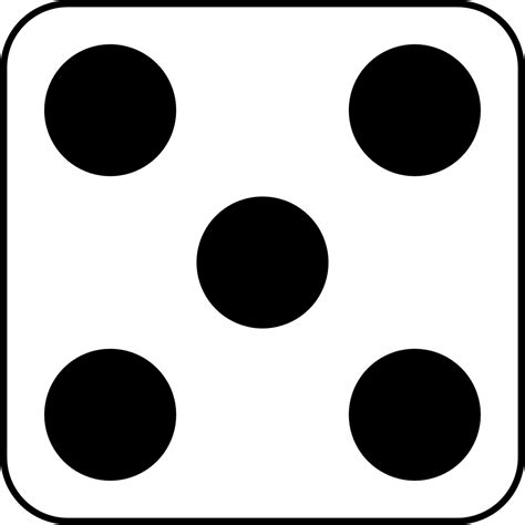 Dice Clipart Five Dice Five Transparent Free For Download