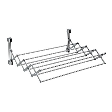 Search results for wall mounted drying racks for laundry. Luxury Brass Wall-Mounted Drying Rack | Clotheslines.com