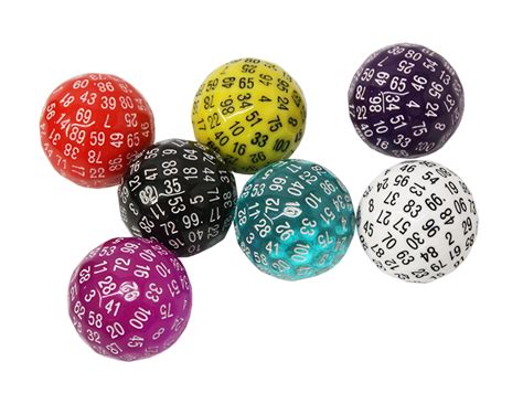 100 Sided Dice Variable Colour Dice Special Dice