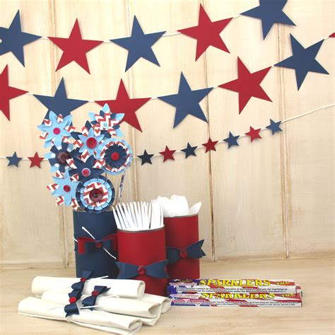 4th of July party decorations - 365 Days of Crafts