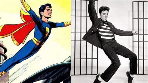 How Did Shazam Comics Inspire Elvis Presleys Look Exploring The King