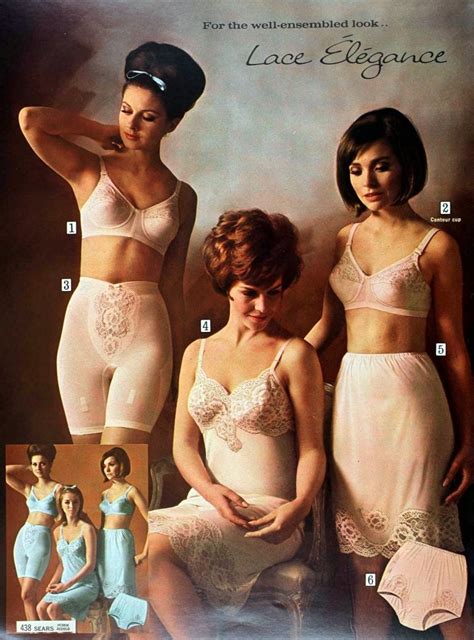 1960s Lingerie Underwear Pantyhose Girdles Garters Slips And More Vintage Womens Foundation