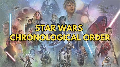 Star Wars In Chronological Order Youtube