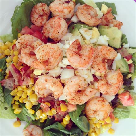 Ten June Cajun Shrimp Cobb Salad Recipe
