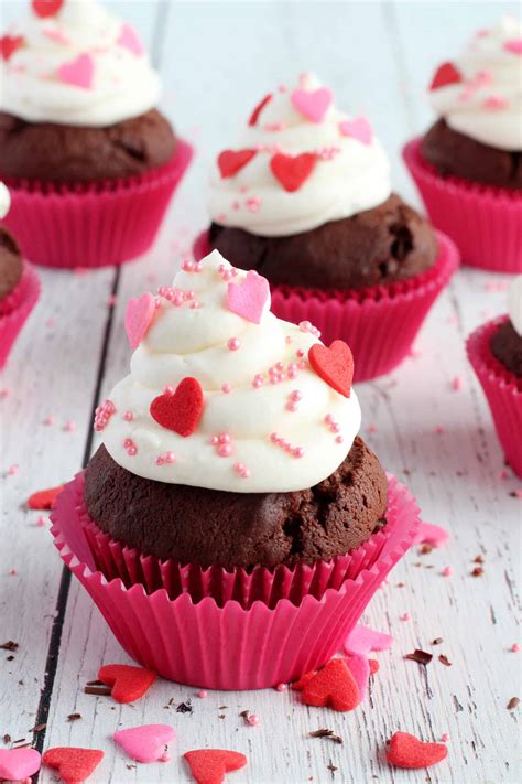 Chocolate Cupcakes For Valentines Day Julia Recipes