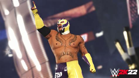 Wwe 2k22 Gets New Video Showing Rey Mysterios 2k Showcase And Myrise