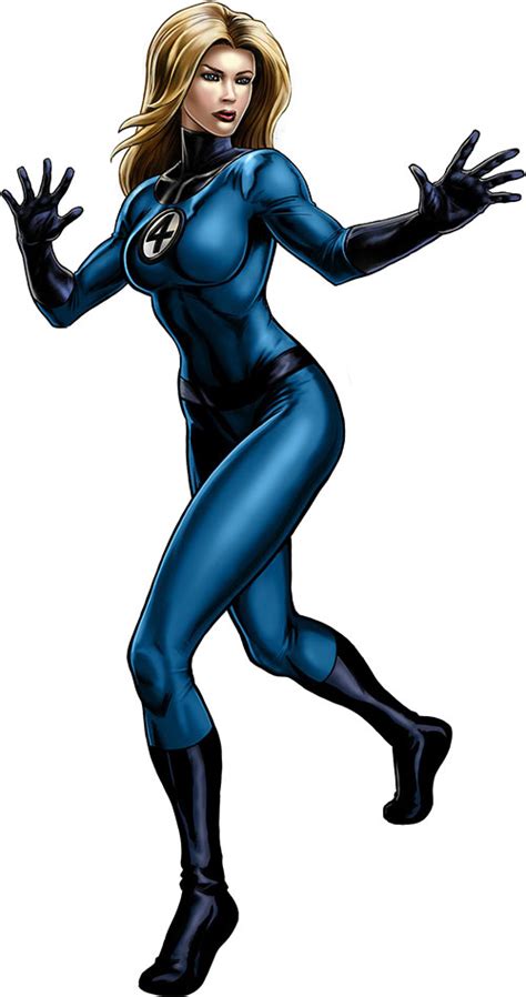 Invisible Woman Marvel Comics Fantastic Four Early 2000s