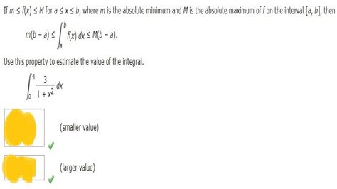 if m≤f x ≤m for a ≤x≤ b where m is the absolute minimum and m is the absolute maximum of f