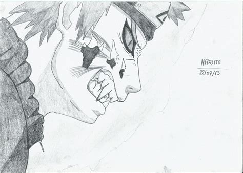 Angry Naruto By Haku In The Snow On Deviantart