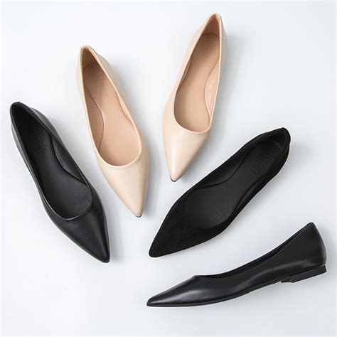 2021 Spring And Autumn Flat Shoes Women S Pointed Toe Soft Leather