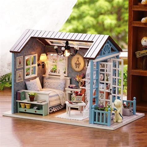 Diy Dollhouse Miniature Kit Unihobby Romantic Forest Time Wooden