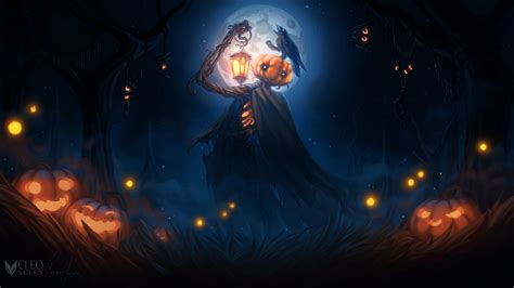 Halloween 2018 Digital Art 4k Wallpaperhd Artist Wallpapers4k Wallpapersimagesbackgrounds