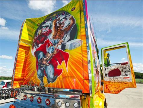Ayrshire Trucker Turns Heads With Superhero Inspired Motor After