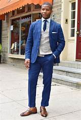 A special birthday offer just for you. Tailor 4 Less Unlined Blue Linen Suit on Men's Style Pro # ...