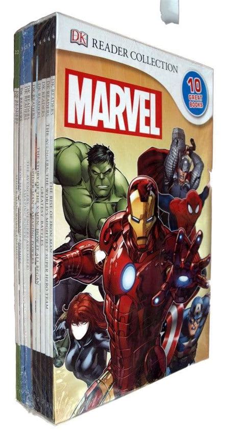 Marvel Dk Reader Collection 10 Books Collection Bookxcess