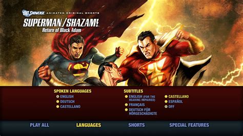 Superman Shazam The Return Of Black Adam 2010 Bd Descargatepelis