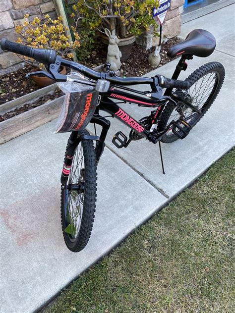 15 hottest bike24 coupon codes and sales in june 2021 are here for you. Mongoose Excursion Mountain Bike 24" - Black/Pink for Sale ...