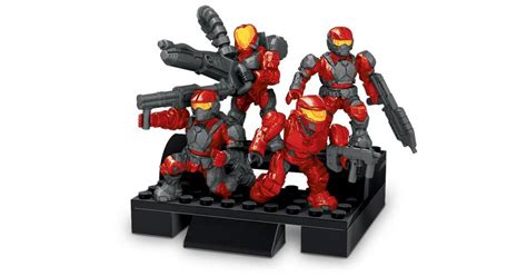 Halo Unsc Red Combat Unit Mega Bloks