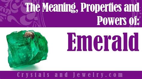 Emerald Meanings Properties And Powers The Complete Guide Roomalba
